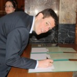 La signature de François