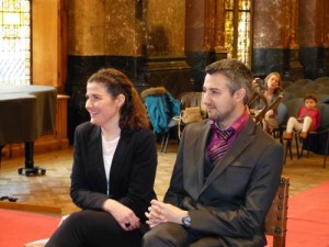 Virginie et Sébastien, les témoins de Sophie (Mariage Civil)